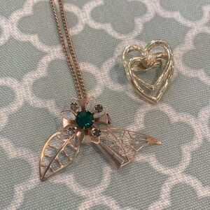 Vintage Brooch Necklace Bundle